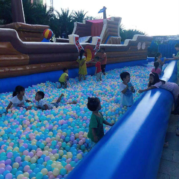 海盗船充气城堡乐园出租海盗主题展乐园百万海洋球亲子