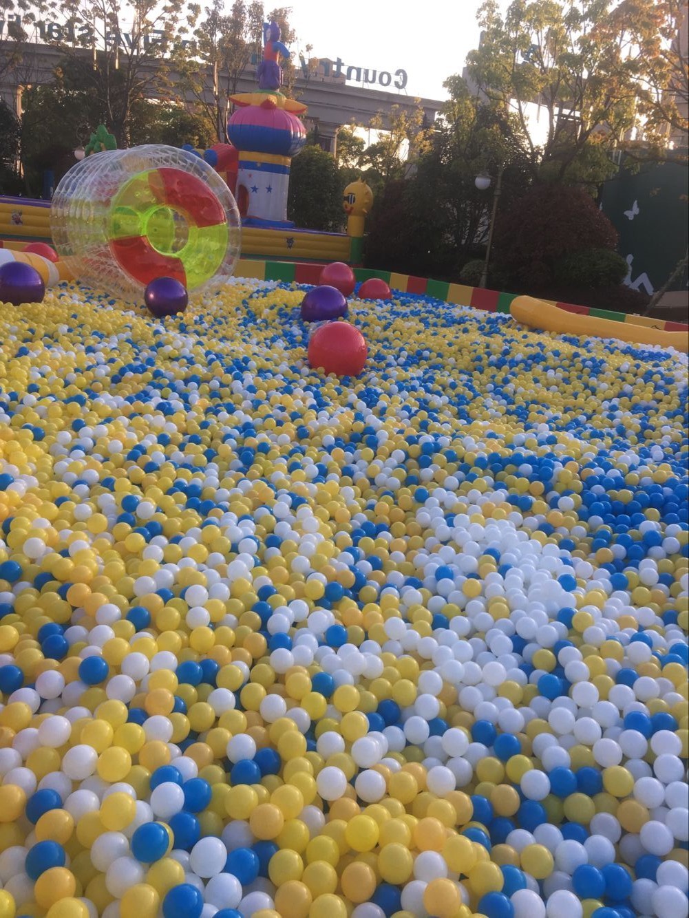 优质大面积海洋球乐园出租百万海洋球全套租赁