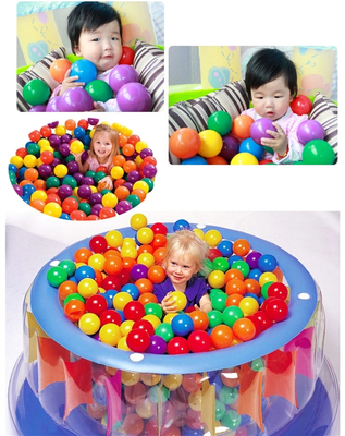 INTEX49600无毒安全趣味彩球海洋球100个 8CM大